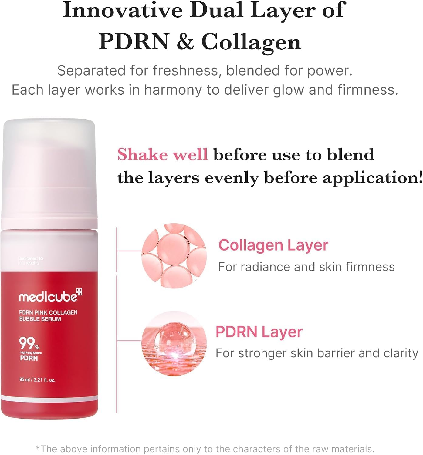 Medicube PDRN Pink Collagen Bubble Serum, 95 ml - view 6